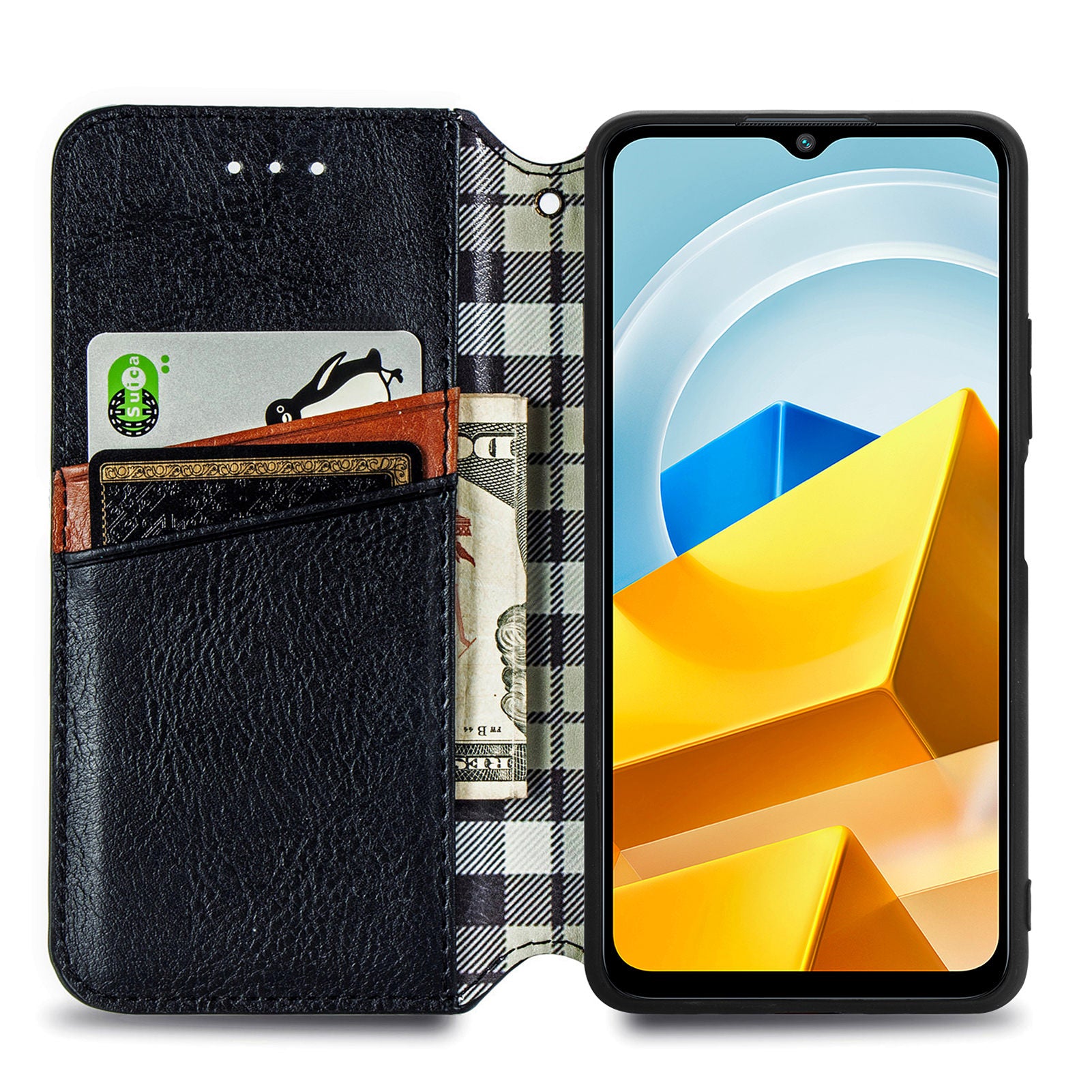 For Xiaomi Poco M5 4G Rhombus Imprinted PU Leather Case Stand Magnetic Absorption Wallet Flip Protective Phone Cover For Xiaomi Poco M5 4G Rhombus Imprinted PU Leather Case Stand Magnetic Absorption Wallet Flip Protective Phone Cover